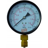 Radialmanometer 100mm 0-16bar M20x1,5 von GOSHE