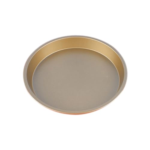 GOSIA 1 Stück Pizzapfanne, rund, Pizzablech, flach, aus Stahl, Backblech, 40,9 cm, Gold GOSIA 1 Stück Pizzapfanne, rund, Pizzablech, flach, aus Stahl, Backblech, 40,9 cm, Gold von GOSIA