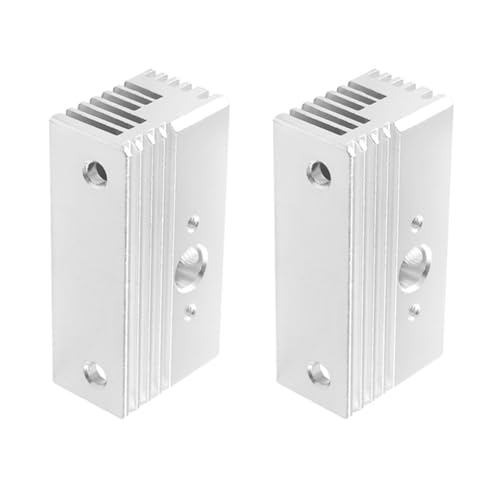 GOSIA 2 Stück Kühlkörper für Sprite Extruder Pro Kühlblock Kühlkörper für Ender3 S1 Plus Pro/CR10 Smart Pro/Sermoon V1 Pro von GOSIA