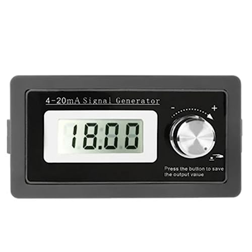 GOSIA Stromschleifengenerator, 2 Drähte, 4-20 mA, montiert auf Strompanel, 4 bis 20 mA, Simulator, hohe Präzision von GOSIA