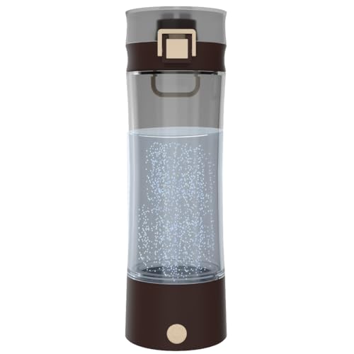 GOSOIT Wasserstoff Wasser Flasche Wasserstoff Wasser generator Ionisator Wasserstoff Alkalischer basischen Wasser Maschine Maker mit SPE PEM Technik 500ml/17floz GOSOIT Wasserstoff Wasser Flasche Wasserstoff Wasser generator Ionisator Wasserstoff Alkalischer basischen Wasser Maschine Maker mit SPE PEM Technik 500ml/17floz von GOSOIT