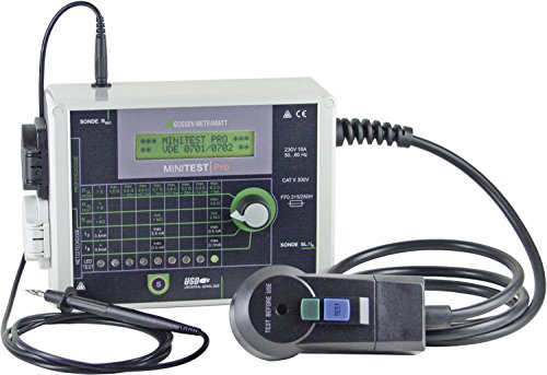 Gossen Metrawatt MINITEST Pro Tester VDE DIN VDE 0701-1:2000 und DIN VDE 0702: 2004 von Gossen Metrawatt