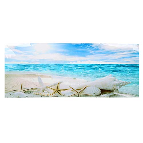 GOTOTOP Aquarium Poster, Muster Aquarium Hintergrund Poster PVC Selbstklebende Aufkleber Aquarium Wallpaper Dekoration(91 * 50cm) von GOTOTOP