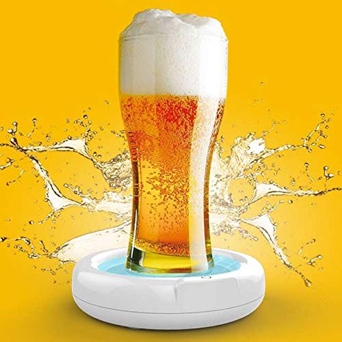 GOTOTOP Beer Bubbler, Elektrischer Bierschaum Bier Schäumer Ultraschall Aufschäumer Bieraufschäumer Bubbler für Familientreffen, Geschäftstreffen, Bars von GOTOTOP