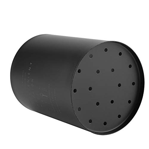 GOTOTOP Küchenutensilienhalter für Arbeitsplatte, Kochutensilientopf, Moderner Edelstahl-Besteckkorb, Praktischer Utensilientopf für Theke für Gabel, Löffel, Messer, Pfannenwender, Besteck,(Schwarz) GOTOTOP Küchenutensilienhalter für Arbeitsplatte, Kochutensilientopf, Moderner Edelstahl-Besteckkorb, Praktischer Utensilientopf für Theke für Gabel, Löffel, Messer, Pfannenwender, Besteck,(Schwarz) von GOTOTOP