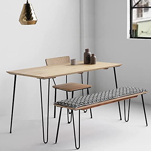 Haarnadelbeine Tischgestell 4 Stück Metall Haarnadel Tischbein Tischbeine Hairpin Legs für Couchtische, Moderne Schreibtische, Nachtständer(71 cm) von GOTOTOP