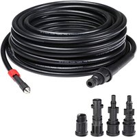 15 m Hochdruckschlauch-Entstopfungssonde, Knickschutzsystem, PVC-beschichteter Kupfer-Innenanschluss, maximaler Widerstand 160 Bar mit 4 Adaptern von GOTRAYS