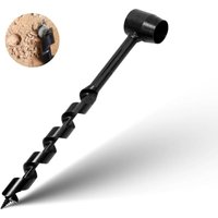 2-teiliger Handbohrer, Mehrzweck-Schneckenbohrer, Spiralbohrer, Handschlüssel, Handbohrer für die Holzbearbeitung, Plug-Bohrer für Outdoor-Camping, 2-teiliger Handbohrer, Mehrzweck-Schneckenbohrer, Spiralbohrer, Handschlüssel, Handbohrer für die Holzbearbeitung, Plug-Bohrer für Outdoor-Camping, von GOTRAYS
