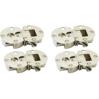 Gotrays - 90 Grad 3D Scharnier für Klappen und Deckel Falttürscharniere Gehrungsscharnier für Schranktüren Küchenmöbel Unsichtbar 8 Stück Gotrays - 90 Grad 3D Scharnier für Klappen und Deckel Falttürscharniere Gehrungsscharnier für Schranktüren Küchenmöbel Unsichtbar 8 Stück von GOTRAYS