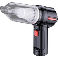 4-in-1-Akku-Handstaubsauger, tragbarer Mini-Autostaubsauger, Luftstaub-Inflator, für Zuhause, Büro und Auto von GOTRAYS