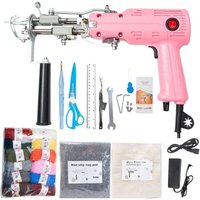 Gotrays - Getufteter Teppich 2-in-1-Teppichwebmaschinen Elektrisches Teppich-Tufting-Werkzeug-Starter-Set für selbst gebastelte Teppiche oder Gotrays - Getufteter Teppich 2-in-1-Teppichwebmaschinen Elektrisches Teppich-Tufting-Werkzeug-Starter-Set für selbst gebastelte Teppiche oder von GOTRAYS