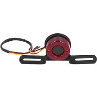 Motorrad Rücklicht mit Kennzeichenhalterung DC12V Universal Fit für Honda von GOTRAYS