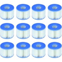 Gotrays - Intex 29001E 6er-Pack einfach zu installierende PureSpa Typ S1-Poolkartuschen (12 Filter) 2, 1 Blaue Packung von GOTRAYS
