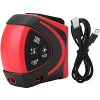 Gotrays - LTM-T30 2-in-1-Digital-Laser-Bandmaß, 30-m-Entfernungsmesser und 5-m-Bandmaß von GOTRAYS