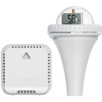 Gotrays - Leicht ablesbares schwimmendes kabelloses Poolthermometer, Whirlpool-Pool-Testkit von GOTRAYS