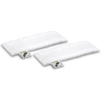 Mikrofaser-Bodendüsenabdeckungen für Kärcher SC-Dampfreiniger mit Klettsystem und Fußlasche, 2er-Pack Mikrofaser-Bodendüsenabdeckungen für Kärcher SC-Dampfreiniger mit Klettsystem und Fußlasche, 2er-Pack von GOTRAYS