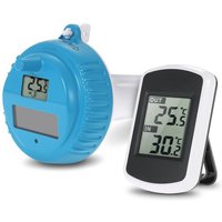 Gotrays - Poolthermometer zur Überwachung der Wassertemperatur in einem Pool, Teich oder Whirlpool. Kabelloses digitales Poolthermometer Gotrays - Poolthermometer zur Überwachung der Wassertemperatur in einem Pool, Teich oder Whirlpool. Kabelloses digitales Poolthermometer von GOTRAYS