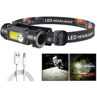 Gotrays - Starke Lichttaschenlampe mit Ladefunktion und multifunktionaler Haushalts-LED-COB-Außenlampe mit großer Reichweite und magnetischem von GOTRAYS