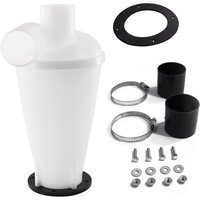 Zyklonstaubwedel, Staubwedel-Zubehör für Werkstattstaubsauger (weiß) von GOTRAYS