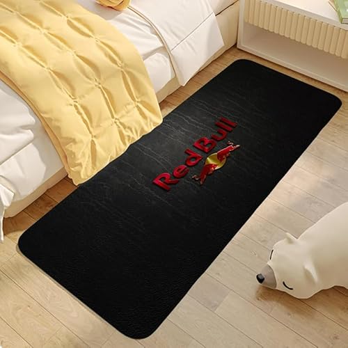 GOUDAQU Badezimmermatte Bull Head Mark Waschbare rutschfeste Küche Laufband Teppiche Wohnzimmer Boden Teppich Anti Rutsch Teppich 120x160cm von GOUDAQU