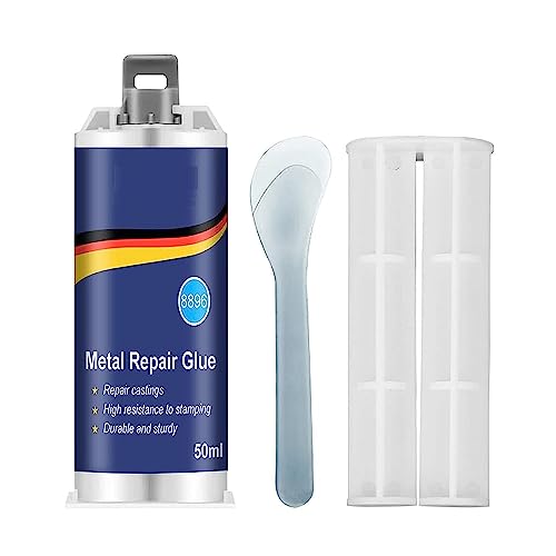 100g Metall-Reparaturkleber A+B-Kleber Hitzebeständigkeit Kaltschweiß-Reparaturklebstoff Industrielles Gussmittel-Werkzeug Super-Schweißkleber von GOUDE