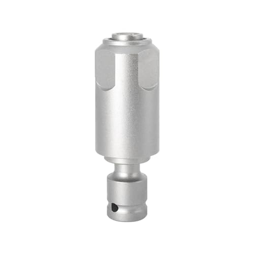 GOUDE Adapter zum Umwandeln eines Schlagschraubers in einen Elektrohammer. Konvertierbar auf SDS-Plus/Vierkant-Schnittstelle. Zur Verwendung mit Bohrmaschine/Schlagschrauber (SDS-Plus-Schnittstelle) von GOUDE
