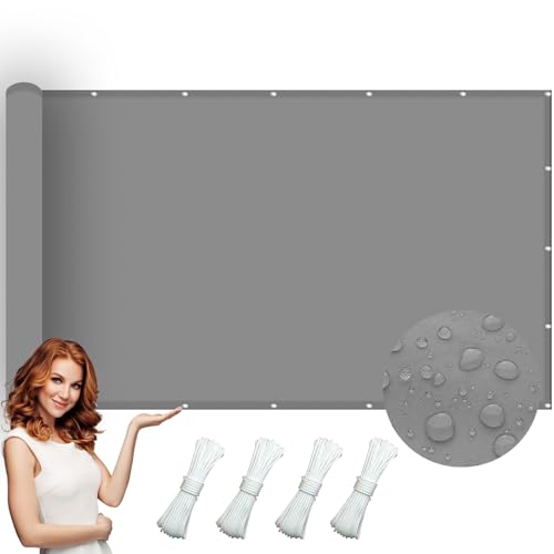 Balkon Sonnenschutz Sonnensegel 2.2 x 4.5 m Outdoor Sonnenschutz NetzSonnenschirm Segel UV-Schutz BeschattungWasserabweisend Sonnensegel für Außenbereich,Garten, Hellgrau Balkon Sonnenschutz Sonnensegel 2.2 x 4.5 m Outdoor Sonnenschutz NetzSonnenschirm Segel UV-Schutz BeschattungWasserabweisend Sonnensegel für Außenbereich,Garten, Hellgrau von GOUER