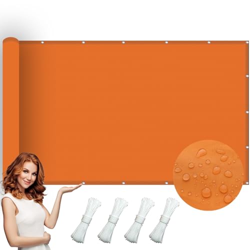 Schattierungsnetz mit Ösen 0.5 x 1.5 m Wasserdicht BaldachinSonnenschirme Markisen Sonnensegel Dreieckig WasserdichtSonnenschutznetz für Sonnendach Pool Pergola, Orange Schattierungsnetz mit Ösen 0.5 x 1.5 m Wasserdicht BaldachinSonnenschirme Markisen Sonnensegel Dreieckig WasserdichtSonnenschutznetz für Sonnendach Pool Pergola, Orange von GOUER