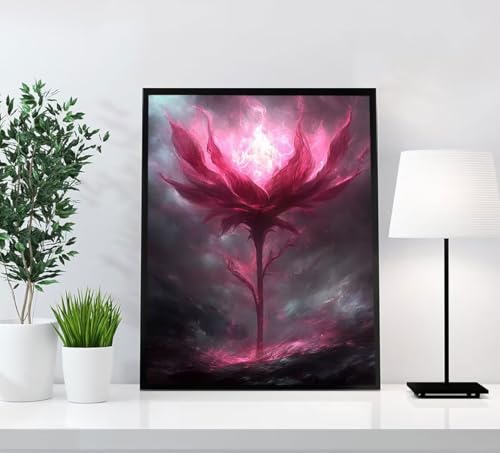 5D Diamond Painting Blume Diamond Painting Erwachsene Dreamy Muster DIY Mosaikherstellung Runden Diamant Basteln Bastelset Erwachsene für Schlafzimmer Deko Wohnzimmer, Geschenke 50x70cm GC7-0D 5D Diamond Painting Blume Diamond Painting Erwachsene Dreamy Muster DIY Mosaikherstellung Runden Diamant Basteln Bastelset Erwachsene für Schlafzimmer Deko Wohnzimmer, Geschenke 50x70cm GC7-0D von GOUFEENG