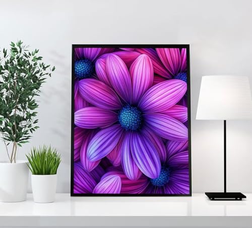 Blume Diamond Painting Erwachsene, 5D Diamant Painting Bilder Landschaft DIY Runden Steine Mosaikherstellung Basteln Erwachsene Anfänger Kreativ Set für Zimmer Deko Wohnzimmer, Geschenke 50x70cm X48-E Blume Diamond Painting Erwachsene, 5D Diamant Painting Bilder Landschaft DIY Runden Steine Mosaikherstellung Basteln Erwachsene Anfänger Kreativ Set für Zimmer Deko Wohnzimmer, Geschenke 50x70cm X48-E von GOUFEENG