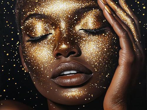 Gesicht Diamond Painting Erwachsene Groß XXL 30x40cm, 5D Diamond Painting Frau, DIY Runden Steine Kristall Kunst Basteln Erwachsene Anfänger Set, Wand Deko Wohnzimmer, Geschenke für Frauen B9-229 Gesicht Diamond Painting Erwachsene Groß XXL 30x40cm, 5D Diamond Painting Frau, DIY Runden Steine Kristall Kunst Basteln Erwachsene Anfänger Set, Wand Deko Wohnzimmer, Geschenke für Frauen B9-229 von GOUFEENG