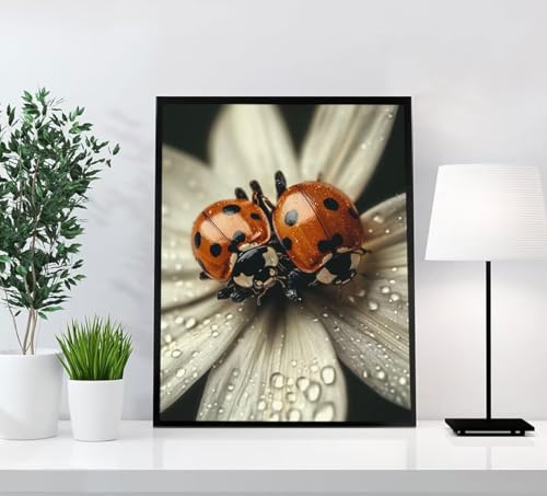 Insekt Diamond Painting Erwachsene, 5D Diamant Painting Bilder Blume DIY Runden Steine Mosaikherstellung Basteln Erwachsene Anfänger Kreativ Set für Zimmer Deko Wohnzimmer, Geschenke 20x30cm 4S8-5 Insekt Diamond Painting Erwachsene, 5D Diamant Painting Bilder Blume DIY Runden Steine Mosaikherstellung Basteln Erwachsene Anfänger Kreativ Set für Zimmer Deko Wohnzimmer, Geschenke 20x30cm 4S8-5 von GOUFEENG