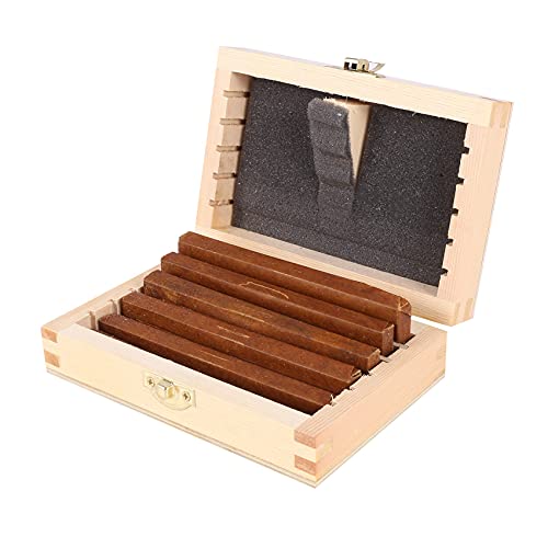 GOURIDE 6 Paar 12 Stück Parallel-Pad-Messgerät-Block-Set legiertem , 120 mm x (10–35 mm) für Fräsmaschinen, Drehmaschinen von GOURIDE