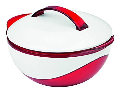 GOURMETmaxx, Plastik Edelstahl, rot/weiß, 20.5x17.3x12.5 cm von GOURMETmaxx