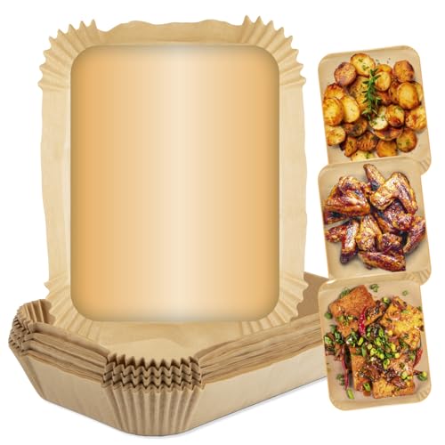 GOURMETmaxx Backpapier für Heißluftfritteuse, 3 bis 5 Liter | Backpapierschale – antihaftbeschichtet & ölbeständig | Doppelkorb Airfryer Backpapier – 200 Stück | 22 x 14 x 4,5 cm GOURMETmaxx Backpapier für Heißluftfritteuse, 3 bis 5 Liter | Backpapierschale – antihaftbeschichtet & ölbeständig | Doppelkorb Airfryer Backpapier – 200 Stück | 22 x 14 x 4,5 cm von GOURMETmaxx