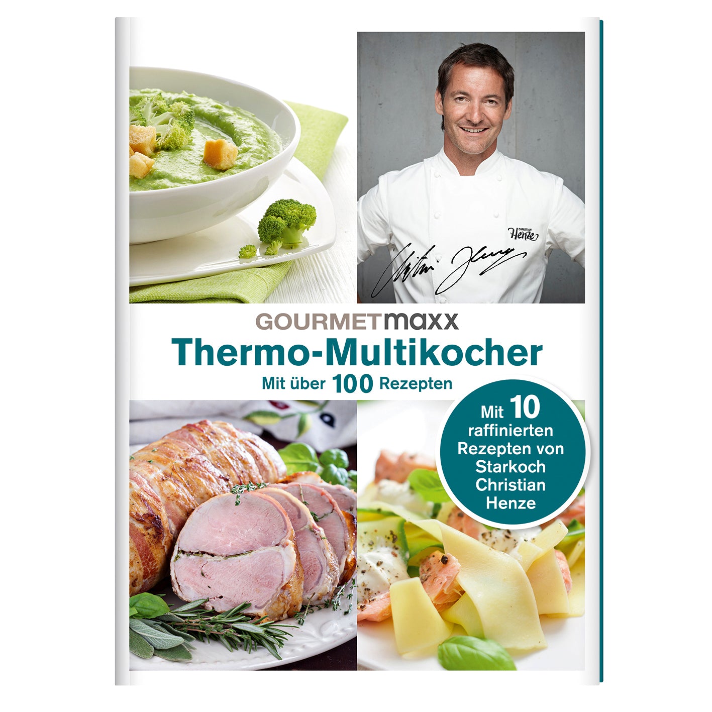 Buch Thermo-Multikocher mit Rezepten von Henze von GOURMETmaxx