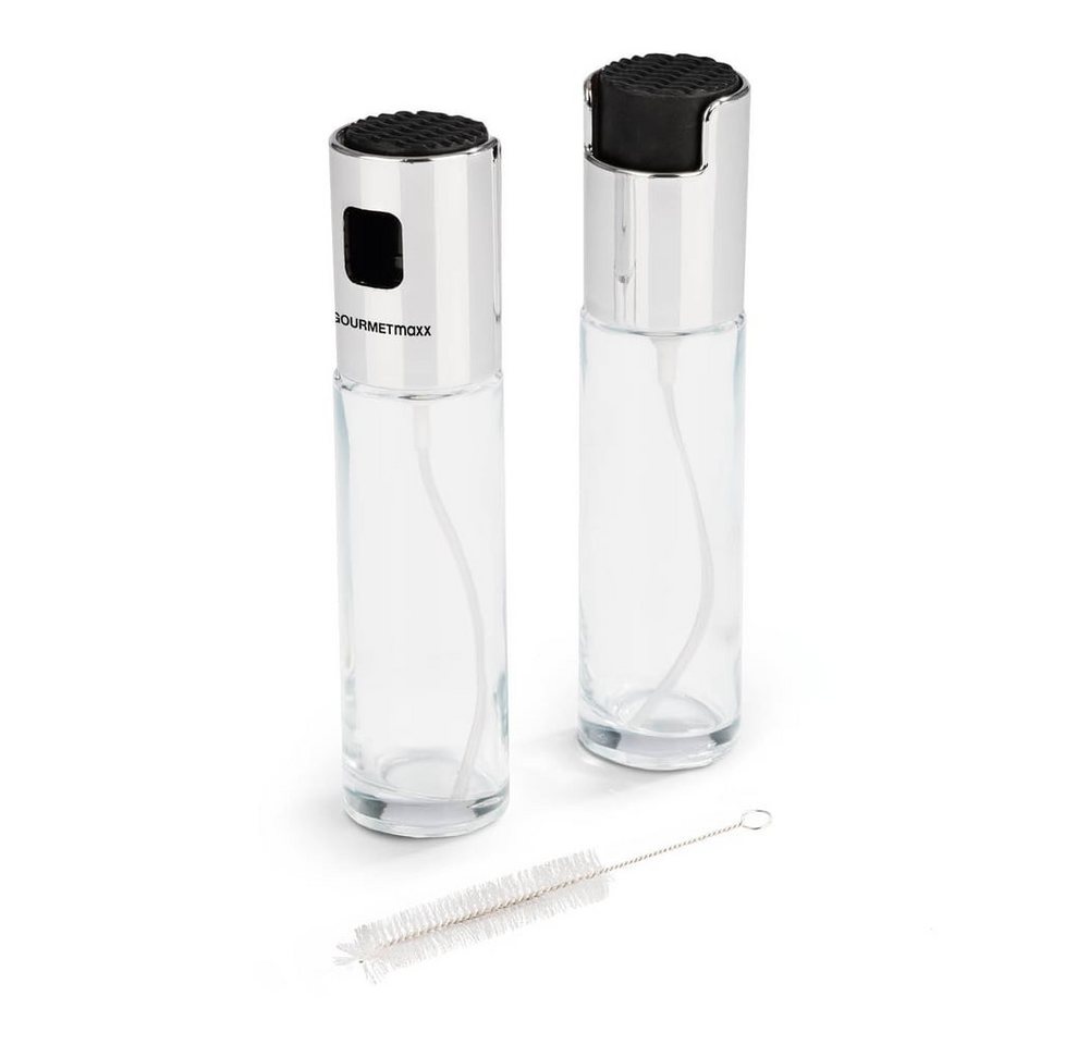 GOURMETmaxx Essigspender Sprühflaschen Essig & Öl 2er-Set, (2-tlg) von GOURMETmaxx
