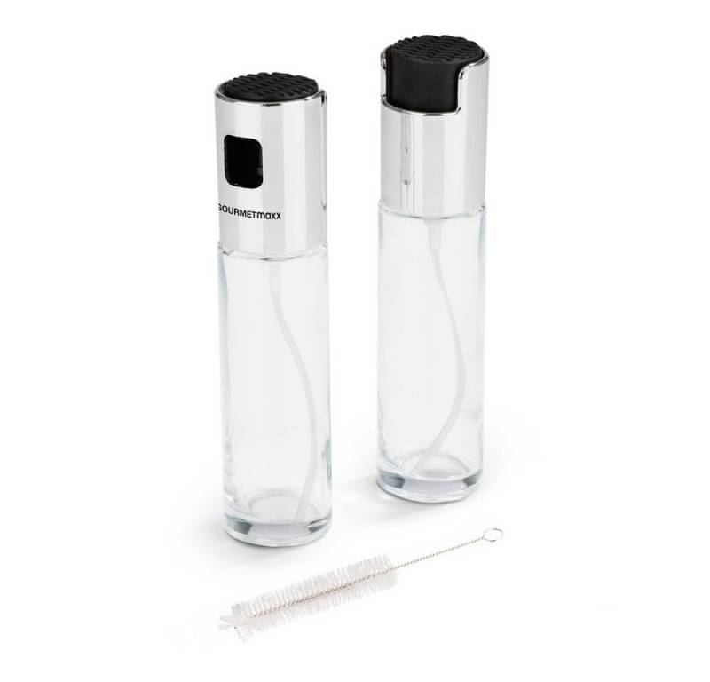 GOURMETmaxx Essigspender Sprühflaschen Essig & Öl 2er-Set, (2-tlg) von GOURMETmaxx