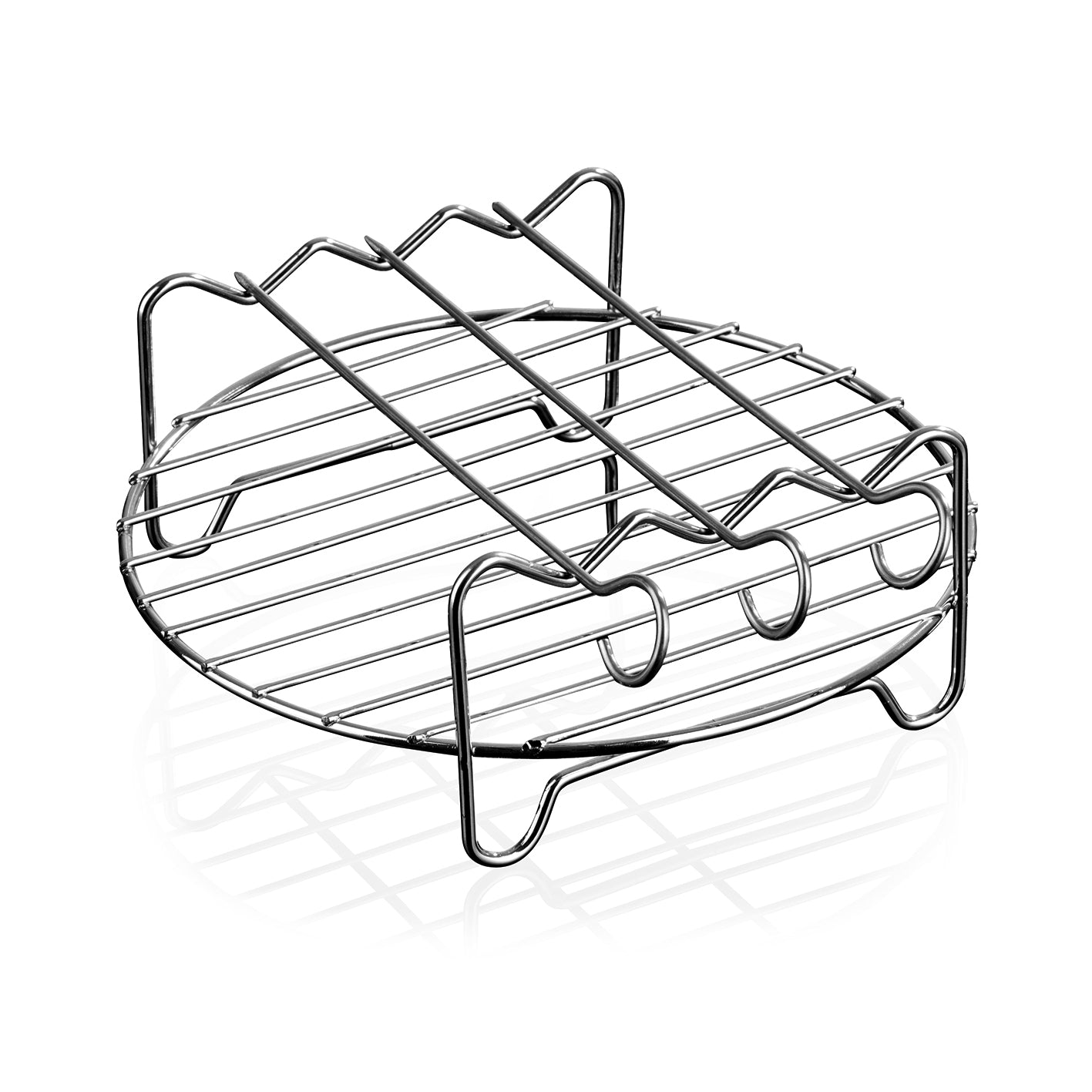 Grillrost Edelstahl für die Heißluft-Fritteuse 2,2l von GOURMETmaxx