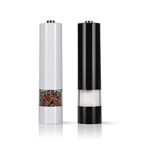 GOURMETmaxx Salz- & Pfeffermühle 2-TLG. Mit Keramikmahlwerk und LED Beleuchtung - 6V Extra starker batteriebetriebener Motor GOURMETmaxx Salz- & Pfeffermühle 2-TLG. Mit Keramikmahlwerk und LED Beleuchtung - 6V Extra starker batteriebetriebener Motor von GOURMETmaxx