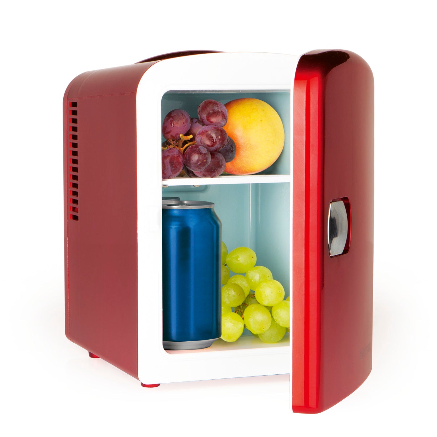 Mini-Kühlschrank Retro 45W - Rot von GOURMETmaxx