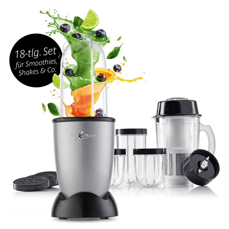 Mr. Magic Mixer - Silber/Schwarz von GOURMETmaxx