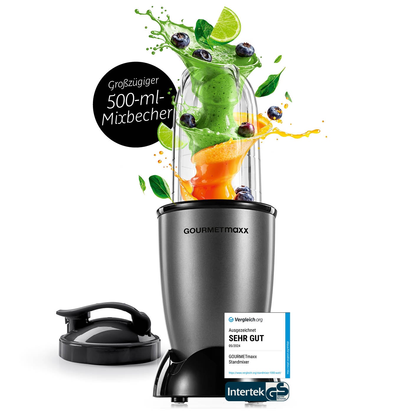 Mr. Magic Power 400 Pro Basis-Set M - Anthrazit/Schwarz Mr. Magic Power 400 Pro Basis-Set M - Anthrazit/Schwarz von GOURMETmaxx