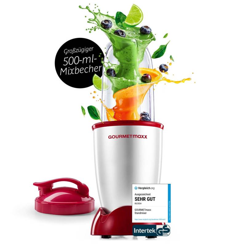 Mr. Magic Power 400 Pro Basis-Set M - Silber/Rot von GOURMETmaxx