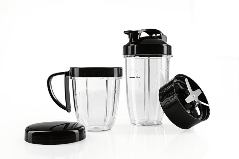 Zubehörset L für Nutrition Mixer Pro 1.000 - Schwarz von GOURMETmaxx