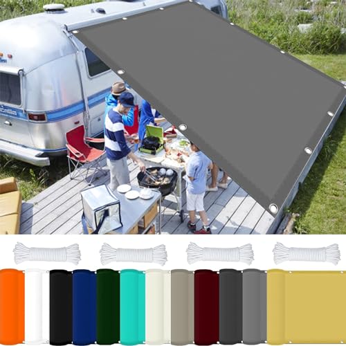 Sonnensegel Rechteckig Quadrat 1.8 x 3.4 m 98% UV Schutz Sonnensegel Terrasse mit Ösen Und Kordel,Ohne Bohren für Balkon Terrasse Garten Camping, Hellgrau Sonnensegel Rechteckig Quadrat 1.8 x 3.4 m 98% UV Schutz Sonnensegel Terrasse mit Ösen Und Kordel,Ohne Bohren für Balkon Terrasse Garten Camping, Hellgrau von GOUSAILS