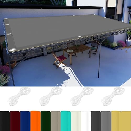 Sonnensegel Wasserabweisend 1 x 1.5 m 98% UV Schutz Sonnensegel Sandkasten mit Ösen Und Kordel,Ohne Bohren für Garten Balkon Terrasse Camping, Hellgrau Sonnensegel Wasserabweisend 1 x 1.5 m 98% UV Schutz Sonnensegel Sandkasten mit Ösen Und Kordel,Ohne Bohren für Garten Balkon Terrasse Camping, Hellgrau von GOUSAILS