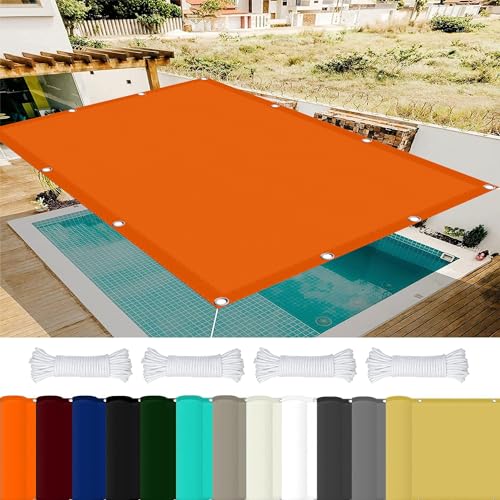 Sonnensegel Wasserdicht 0.6 x 1.5 m 98% UV Schutz Sonnenschutz Baldachin mit Ösen Und Kordel,PES Polyester für Balkon Terrasse Garten Camping, Orange Sonnensegel Wasserdicht 0.6 x 1.5 m 98% UV Schutz Sonnenschutz Baldachin mit Ösen Und Kordel,PES Polyester für Balkon Terrasse Garten Camping, Orange von GOUSAILS