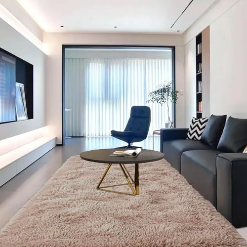 GOUTUI Hochflor Teppich 45 x 100 cm Weich & Schmutzabweisend Shaggy Weich Teppich Wohnkultur für Stühle Sofa Schlafzimmer Kinderzimmer, Beige GOUTUI Hochflor Teppich 45 x 100 cm Weich & Schmutzabweisend Shaggy Weich Teppich Wohnkultur für Stühle Sofa Schlafzimmer Kinderzimmer, Beige von GOUTUI