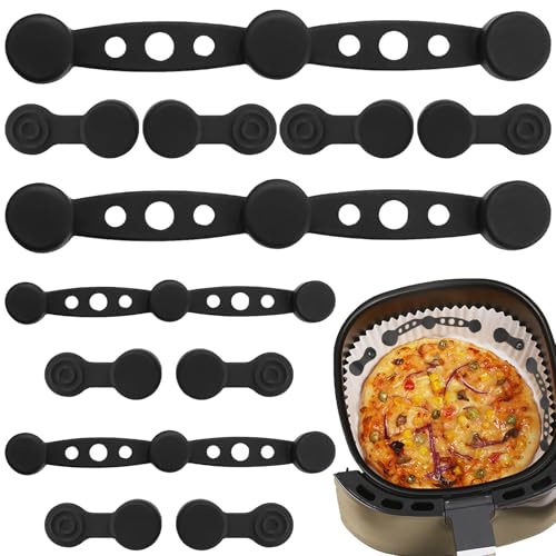 Magnet Silikon Schnalle Set,Silikon-Magnetschnalle,Magnet Silikonschnalle,Backpapier Befestigungsschnalle,Airfryer Zubehör,Pergamentpapier-Schnallen-Set,für Backpapiereinlagen Magnet Silikon Schnalle Set,Silikon-Magnetschnalle,Magnet Silikonschnalle,Backpapier Befestigungsschnalle,Airfryer Zubehör,Pergamentpapier-Schnallen-Set,für Backpapiereinlagen von GOUYENG